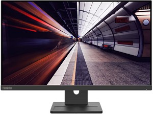  Lenovo ThinkVision E24-30 - 23.8", IPS, 100 Hz, 16:9, 1920 x 1080, 4 ms, HDMI, DisplayPort, VGA - 