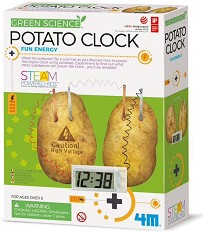 Направи сам Картофен часовник - 4M - От серията Green Science — 4m-03275
