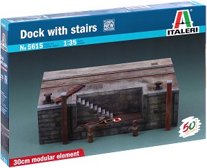 Пристанищен док - Сглобяем модел — Italeri 5615