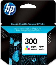 Касета с мастило за принтер HP 300 Color - 165 страници