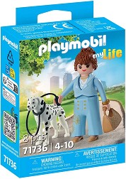 Playmobil My Life - Дама с далматинец — 71736
