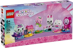 LEGO Gabby's Dollhouse - Котешките приятели на Габи - Детски конструктор — 11215