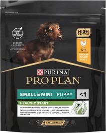 Суха храна за кучета Purina Pro Plan Healthy Start Puppy Small & Mini — 3 кг, с пилешко, за дребни и малки породи, от 6 седмици до 1 година