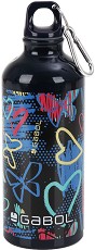Детска алуминиева бутилка Gabol - С вместимост 600 ml от серията Tizas — 23434846