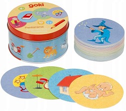 Пантомима - Игра на мимики в метална кутия — Goki 56764