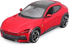 Метална количка Ferrari Purosangue - Bburago - С мащаб 1:24 — 18/26030