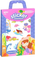 Разкажи забавни истории Apli Kids - Приключение с русалки - Със стикери — 16764