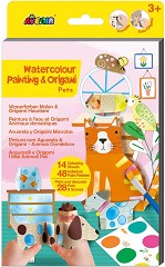 Оцвети с вода оригами Домашни животни - Avenir - Творчески комплект — CH231881