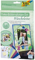 Декорирай сама рамка за снимки Folia Bringmann - Цветно настроение - Творчески комплект — 23335