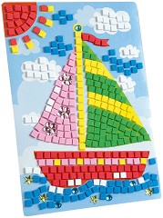 Мозайка Folia Bringmann - Кораб - Творчески комплект — 23806