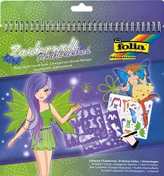 Дорисувай и декорирай сама Folia Bringmann - Феи - Творчески комплект — 41201