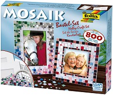 Декорирай сама - Рамки за снимки - Творчески комплект — Folia Bringmann 57019