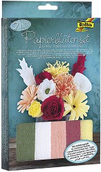 Направи сама Folia Bringmann - Букет от хартиени цветя - Творчески комплект — 82319