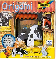 Оригами Folia Bringmann - Животните от фермата - Творчески комплект — 91101