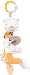 Мека играчка Kikka Boo - С гризалка и дрънкалка, от серията My Teddy — 31201010361