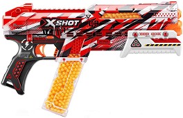 Детски бластер Clutch с предпазни очила - Zuru - С 5000 гел топчета от серията X-Shot — 36622