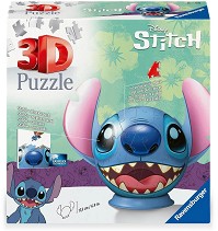 Стич - Пъзел-кълбо от 72 пластмасови части — Ravensburger 11574