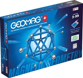 Магнитен конструктор Geometry - Geomag - 48 части, от серията Classic — 282