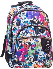 Ученическа раница Campro Butterfly — 51573