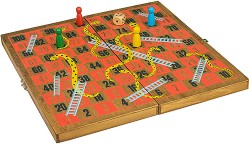 Змии и стълби - Детска състезателна игра — Professor Puzzle 1548