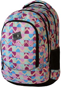 Ученическа раница 2 в 1 Hartis Kaos Downup — 23229