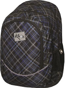 Ученическа раница Hartis Kaos Dark Tweed — 29506