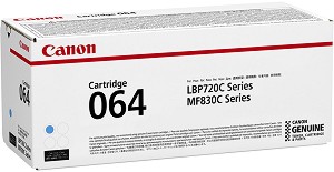 Тонер касета Canon CRG-064 Cyan - 5000 страници