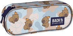 Овален ученически несесер BackUp A 31 - С 1 отделение от серията Capybara — 709654