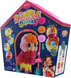 Ламата Лана за украсяване Ruffle Fluffies - Творчески комплект — HUN1819