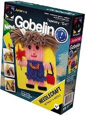 Уший момиче без игла - Фантазьор - Творчески комплект от серията Gobelin — 157007