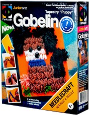 Уший кученце без игла - Фантазьор - Творчески комплект от серията Gobelin — 157009