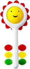 Дрънкалка - Слънчоглед - Бебешка играчка — Ambi Toys 31127