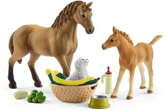 Фигурки на за игра животните на Сара Schleich - С аксесоари от серията Horse Club — 42432