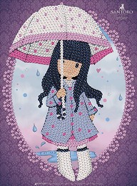 Декорирай сама с пайети Sequin Art - Puddles Of Love - Творчески комплект от серията Gorjuss — 1715