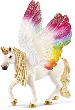 Фигурка еднорог на дъгата с крила - Schleich - От серията Bayala — 70576