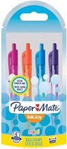 Цветни автоматични химикалки - Mini 100 RT - Комплект от 4 цвята от серията "InkJoy" - 