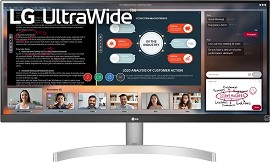  LG 29WN600-W - 29", 75 Hz, LED, 21:9, 2560 x 1080, 2 x HDMI, 5 ms - 