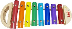 Ксилофон - Дървен музикален инструмент — Lelin Toys L21002