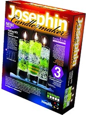 Направи сам 3 декоративни свещи Josephin - Комплект 2 - Творчески комплект от серията Candlemaker — 274002