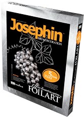 Създай сам декоративен предмет от станиол Josephin - Грозд - Творчески комплект от серията "Foil Art" — 277005