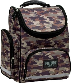 Ученическа раница BackUp Army — 96329