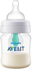Бебешко шише Philips Avent Anti-Colic - 125 ml, за 0+ месеца - шише