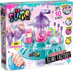 Работилница за сензорен слайм - Canal Toys - Творчески комплект от серията So Slime DIY