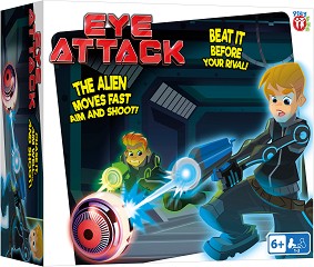 Eye Attack - Детска състезателна игра със звукови и светлинни ефекти — IMC Toys 96042
