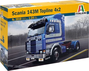 Влекач - Scania 143M Topline 4 x 2 - Сглобяем модел — Italeri 3910