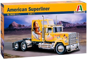 Влекач - American Superliner - Сглобяем модел — Italeri 3820