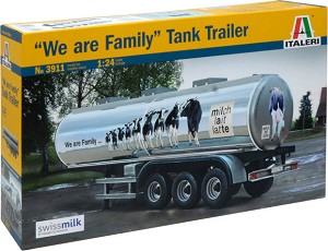 Ремарке с цистерна - We Are Family - Сглобяем модел — Italeri 3911