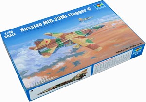 Руски изтребител - МиГ-23МЛ Glogger - G - Сглобяем авиомодел — Trumpeter 02855