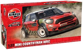 Състезателен автомобил - MINI Countryman WRC - Сглобяем модел — Airfix A03414