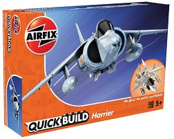 Британски изтребител - Harrier - Детски конструктор — Airfix AJ6009